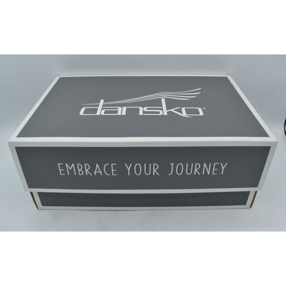 Dansko Women Size EU 41 US 10.5-11 Hook And Loop Patch Pro Black Clogs Shoes - Picture 11 of 12